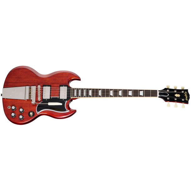 Epiphone 1964 SG Standard with Maestro Vibrola Reissue Cherry Red